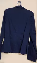 Blazer Vestir Azul Estancias Chiripa  T 1 (40) Impecable