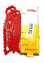 Cadena Bici Var/colores(roja)maya Chain Playera Fixe-works!!