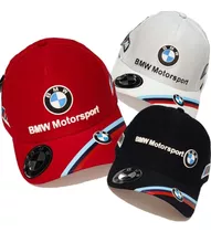 Boné Trucker Aba Curva Bmw Motorsport Fitão Fivela + Barato