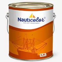 Tinta Anti-incrustante Vermelha Envenenada 3,6l Lancha Barco