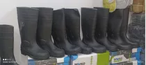 Botas De Goma  Pvc Caña Alta 