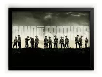 Pôster Quadro Decorativo Band Of Brothers Série A3 30x42cm