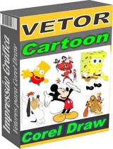 3.800 Vetor Cartonns Desenhos Animados Infantil Corel Draw