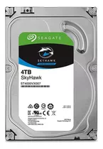 Disco Duro Interno 4tb Sata Seagate Videovigilancia Color Plateado