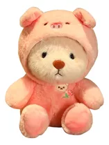 Oso De Peluche Con Disfraz De Cerdito 22cm Kawaii | Glamly