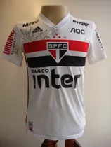 Camisa Futebol São Paulo Sp (2019) Everton Usada Jogo 3574