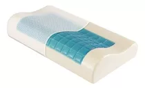 Almohada De Memory Foam Con Gel Térmico Y Funda 