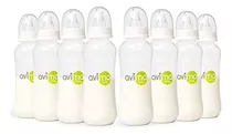 Avima 10 Oz Anti Colic Baby Bottles, Bpa Gratis, Rygvd