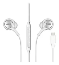 Auriculares Samsung By Akg Original Tipo C Note 20 S20 Ultra Color Blanco