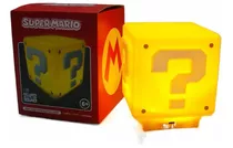 Lámpara De Mesa Amarilla Interrogation Con Sonido Super Mario Bros Dome Color Yellow Frame Color Amarillo 12v