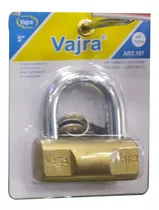 Candado Barril 70mm De Seguridad Vilo Vajra 3 Llaves Acero