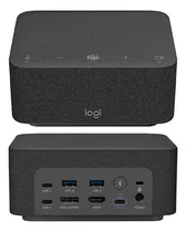 Sistema De Conferencia Todo En Uno Logitech Logi Dock Negro