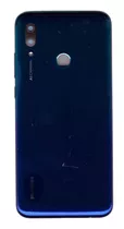 Tapa Posterior Compatible Con Huawei P Smart 2019 Azul