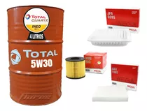 Cambio Total Aceite 5w30 4l + Kit Filtros Toyota Corolla 1.8