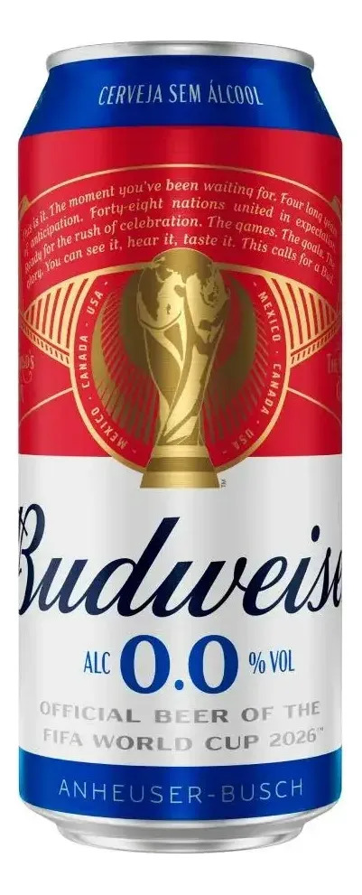 Cerveja Budweiser Copa Mundo | Mercado Livre
