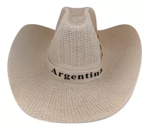 Gorro Cowboy Texano Vaquero Y Playero Argentina Turistico