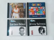 Cd Mpb Kit4 Caetano Alceu Globo Hits Novela Bar Da Jura Elis