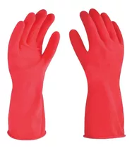 Caja Con 10 Guantes De Latex Uso Doméstico Quickie