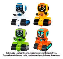 Figura De Fricção - Bob Robô - 11 Cm - Sortido - Dm Toys