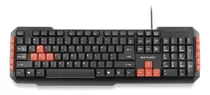 Teclado Multimidia Gamer Keys Red Multilaser Abnt2 Tc201