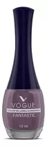 Esmalte Vogue Fantastic De Larga Duración Color Malva 10 Ml