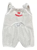 Vestido Monito Bebe De Algodon Plumetti Estampado 1 Al 5