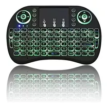 Mini Teclado Wireless Bluetooth Touchpad Sem Fio Iluminado