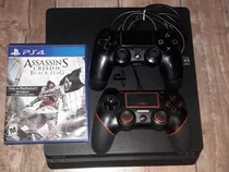 Playstation 4 Sony Con 2 Joysticks Y Juegos