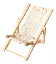 Silla Dollhouse Lounge Silla De Playa De Madera Dollhouse [u