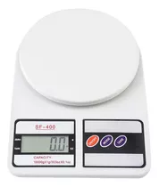 Balanza Gramera Báscula Digital Cocina Capacidad Hasta 10kg Capacidad Máxima 10000 G Color Blanco