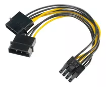 Adaptador Pcie 8 Pinos Adicional Para Placa De Vídeo Vga 