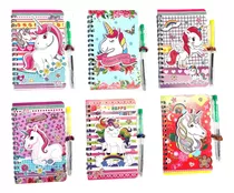 Cuaderno Unicornio 3d Con Lapicera Colegio Escuela Premium