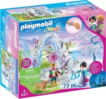Playmobil Magic Princesa 9471 Portal De Cristal Al Invierno