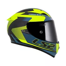 Capacete Ls2 Ff323 Arrow R Evo Compete Matte Blu/ylw/black