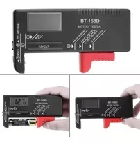 Medidor Digital Pilha Teste Carga Bateria Aa / Aaa / 9v 