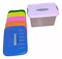 Caja Plástica Multiuso 12 Litros Colores Variados