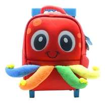 Mochila Funny Land Cresko Infantil Pulpito Con Carro