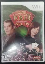 World Championship Poker All In Juego Sellado Nintendo Wii