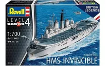 Barco Portaviones Malvinas Invencible 1/700 Revell 5172 Arma