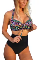 Bikinis Mallas Solo Corpiño Soft - Talles Especiales 100-120