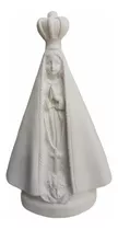 8 Nossa Senhora Aparecida Em Gesso Cru 24cm Artesanato.