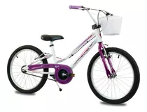 Bicicleta Infantil Aro 20 Feminino Lilás Nathor