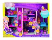 Mega Casa Surpresa Da Polly Pocket  60 Cm C/ Elevador Mattel