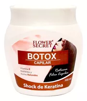 Botox Capilar Shock De Keratina Flower Secret 500ml