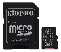 Kingston Micro Sd 32 Gb Clase 10 Celular 80mbs - Otec