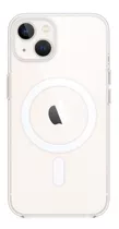 Funda Apple De Silicona Con Magsafe Para El iPhone 13 Color Transparente Liso