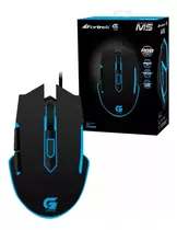 Mouse Gamer P Jogo Fortrek Pro M5 4800dpi Rgb Preto Original