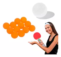 Pelotas Ping Pong Tenis De Mesa Blister X 12 Pelotitas 