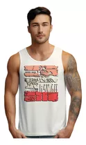 Camiseta Regata Masculina Sf2 Hawaii Palmeira Verão Praia [