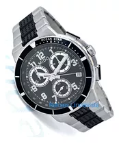 Reloj Mido Oceanstar Negro Acero Combinado Cronógrafo